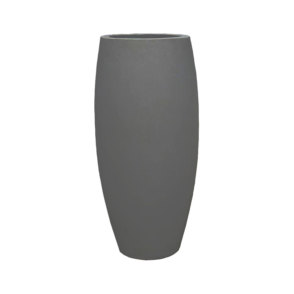 Pflanzkübel Vase - Grau - 100 x 47 x 47cm